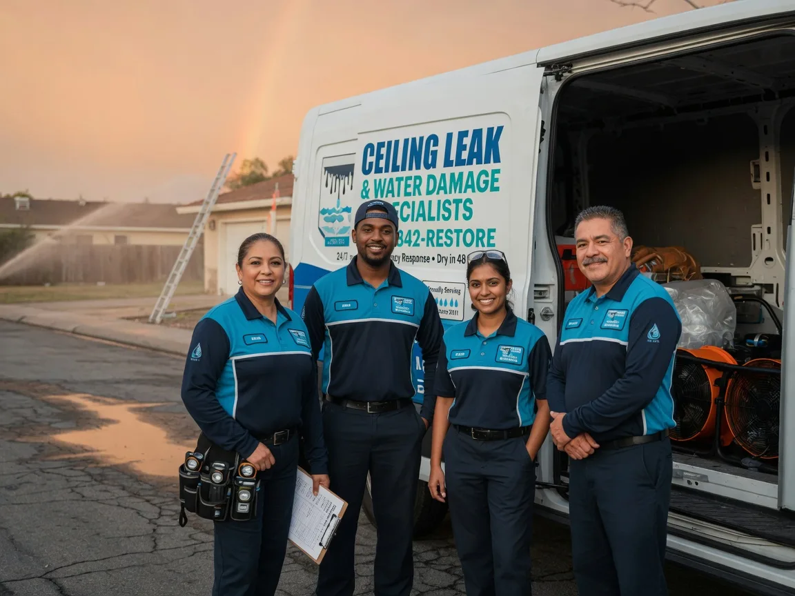 Ceiling Leak Cleanup company in Hico, TX